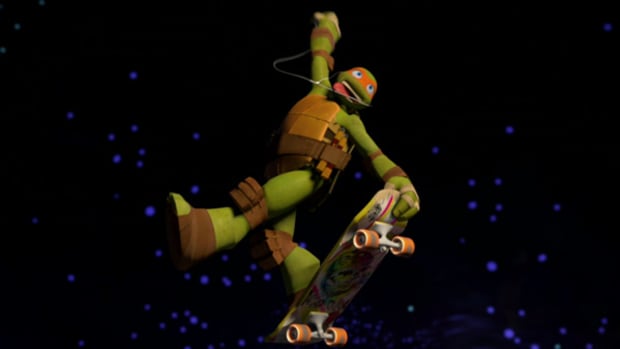 Shredding with the Teenage Mutant Ninja Turtles at Comic Con
